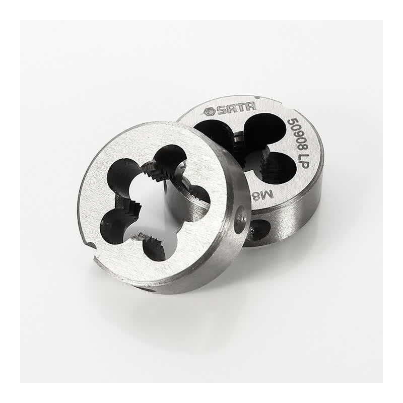 SATA 50910 High-Speed Steel Coarse Thread Round Die M10x1.5