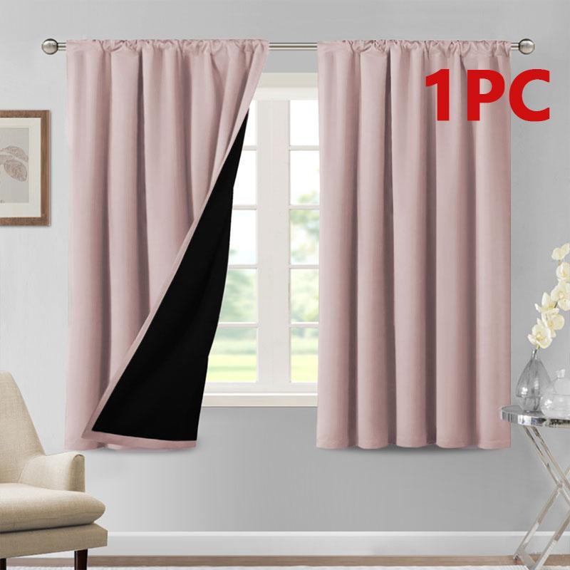 1/2PC Modern 100% High Shading, Waterproof, Heat-insulating, Privacy Indoor and Outdoor Curtains and Door Curtains