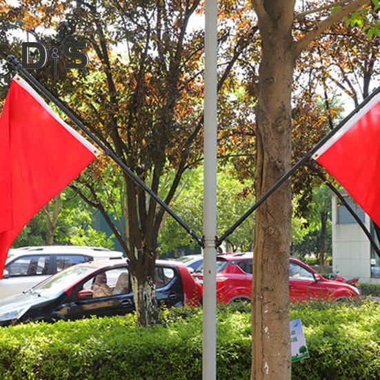 Uchwyt ścienny na maszt flagowy 45/90 stopni 3 otwory regulowany wytrzymały stop zewnętrzny ganek ciężarówka dom posiadłość uchwyt montażowy masztu flagowego podstawa