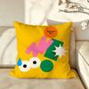 Art HHeadspace Cushion Cover Pillow Case Antidustmite Pillowcase Silky Short Plush Sofa Cushion Cover hot