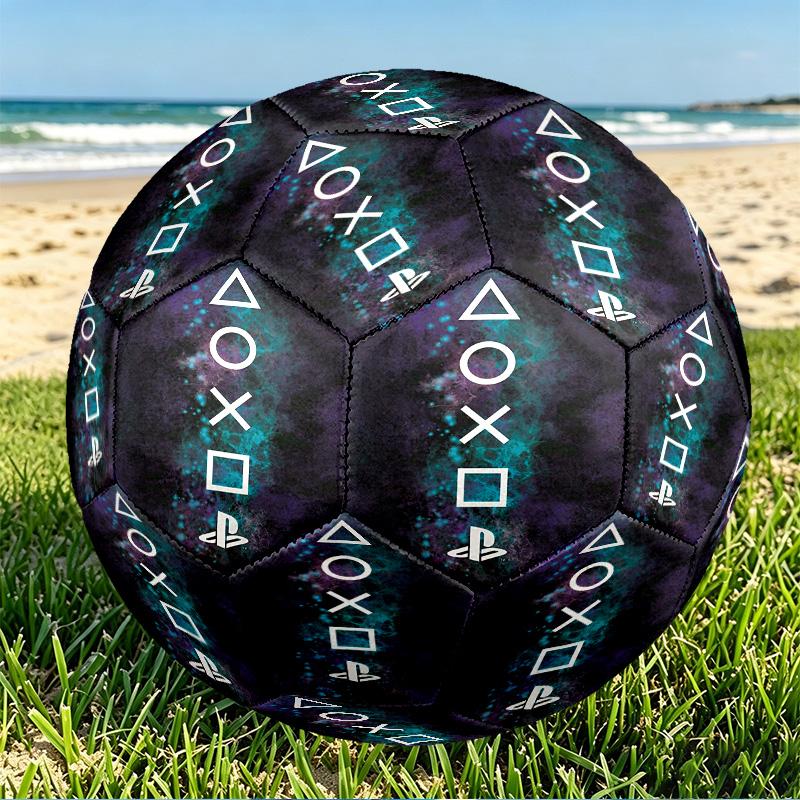 Game On Print Size 5 Soccer Ball, PU Wear Resistant Football for Match Training and Daily Practice, Birthday Gift for Soccer Fans
