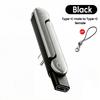 240W Super Fast Charging Cable with Detachable Gaming Stand Type-C to Type-C Data Cord for Phone & Tablet Portable PC Accessory