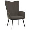 Day and Night - Day and Night Dark Gray Velvet Relaxation Armchair