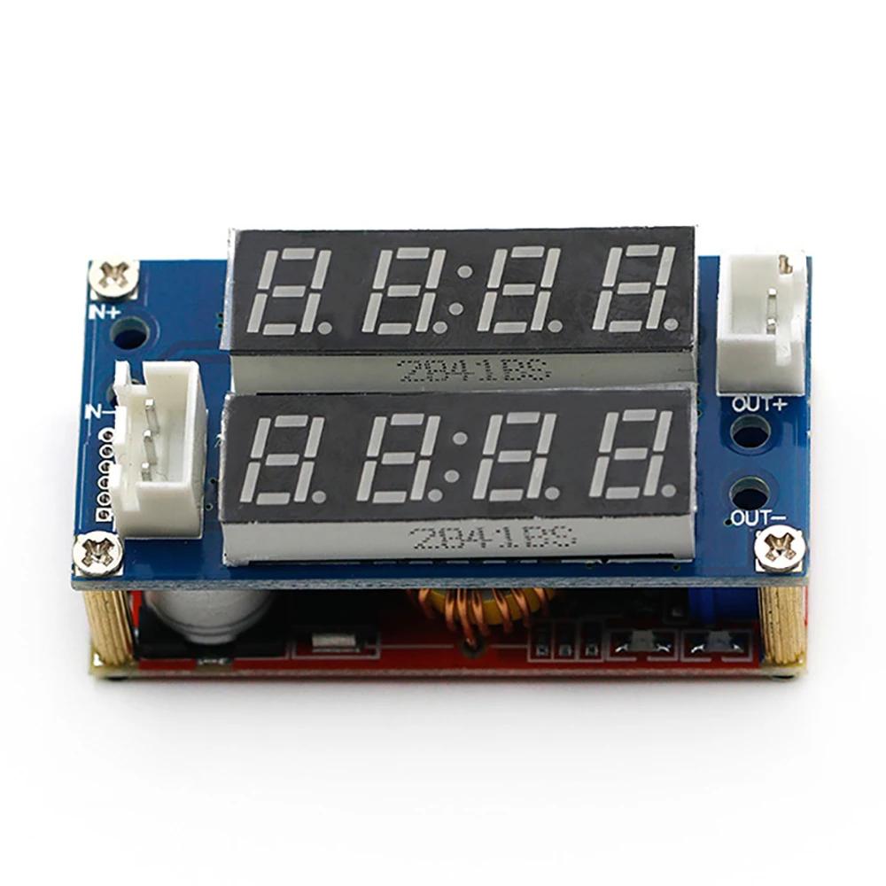 5A  Adjustable LED Driver Power Module CC/CV Step-Down Charger with Voltmeter & Ammeter