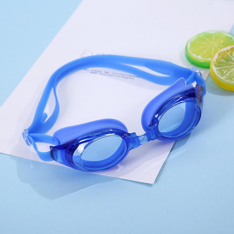 

1pc Large Frame Swimming Goggles, High-definition Waterproof Anti-fog Unisex Professional Adult Swimming Glasses Other синий