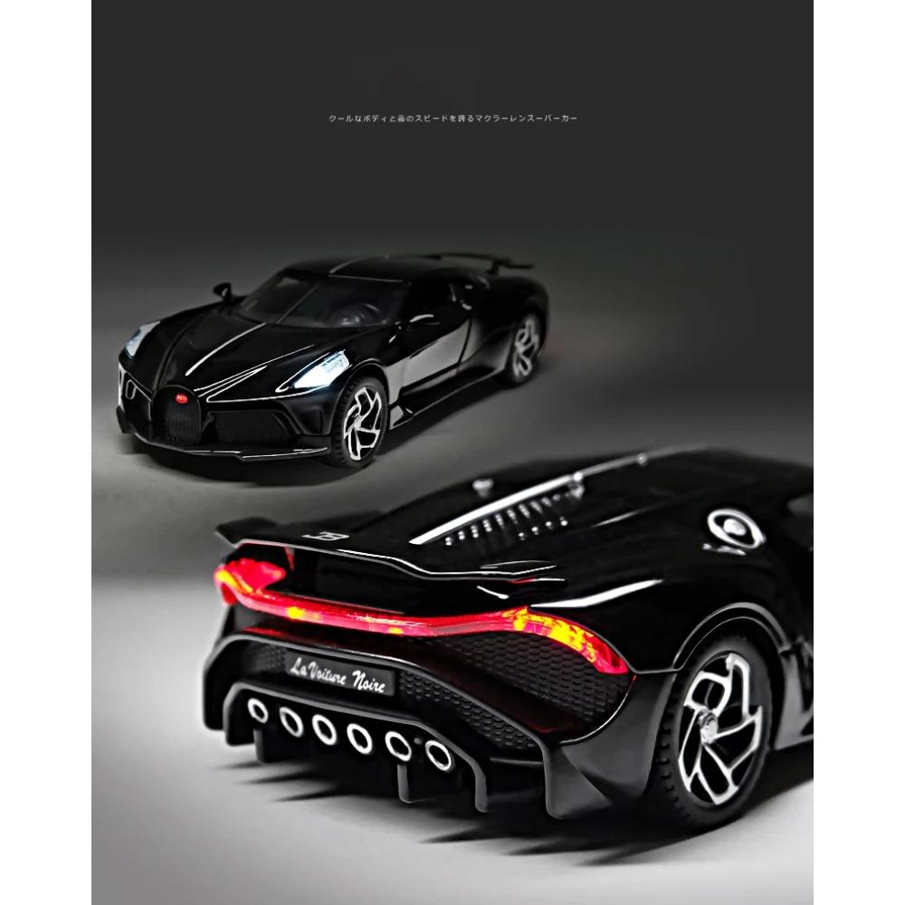 1/32 Bugatti La Voiture Noire Black Dragon Supercar Spielzeug-Legierung Auto Druckguss & Spielzeug Fahrzeuge Auto Modell Auto Spielzeug für Kinder