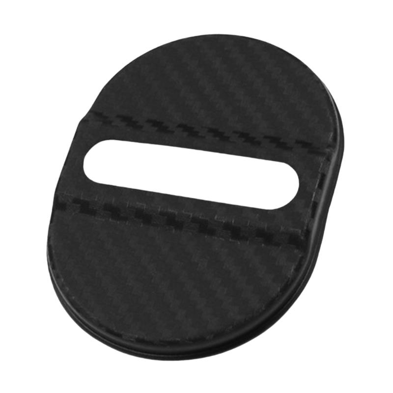 

4pcs Car Door Lock Covers Door Latches Protection Covers Fashionable Protection Against rusts & Wear for Every Driver 1 чёрный