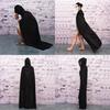High-quality Halloween Cloak Cosplay Vampire Witch Wizard Robe Party Adult Children Black Cloak Cape