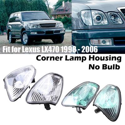 Rhyming Corner Turn Signal Light Housing Indicator Lampshade No Bulb Car Accessories Replacement Fit For Lexus LX470