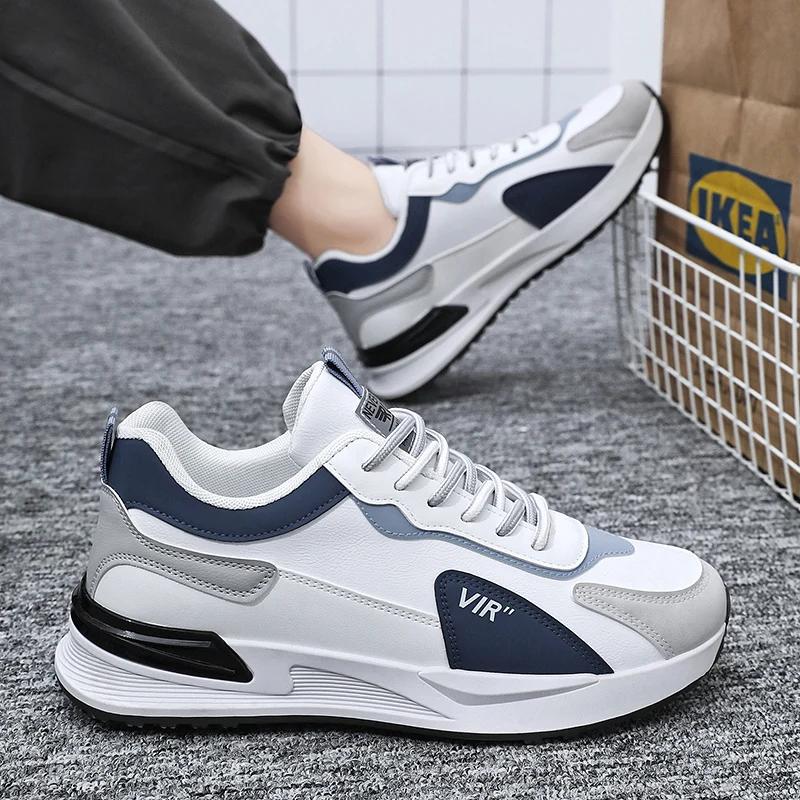 Fashion Casual Shoes Autumn 2024 New Breathable Men Shoes Male Flat Shoe High Quality Men's Sneakers Leather