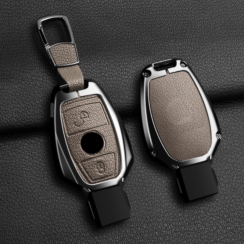 Zinc Alloy 2/3 Buttons for Mercedes Benz A B G R Class GLA GLK W176 W204 W251 W463 Car Remote Key Case Cover Fob Accessories