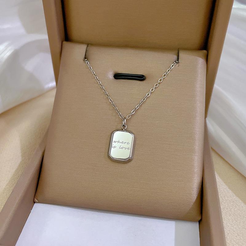 Geometric Planet Personality Minimalist Wind Furnace Real Gold Necklace Female Collarbone Chain