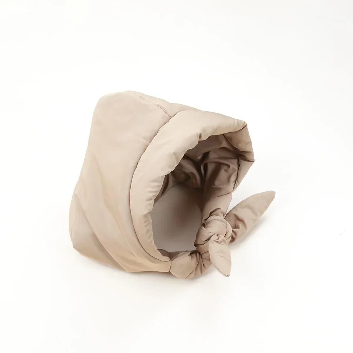 

Зимний платок на голову, теплый капюшон, пуховый хлопковый треугольный шарф, женский утолщенный ветрозащитный водоотталкивающий головной убор для улицы с капюшоном на шею