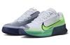 Court Air Zoom Vapor 11 HC White Green Strike Navy - DR6966-103
