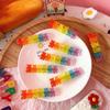 Cute Fashion Plastic Women Resin Solid Color Hairpins Headwear Hair Clip Barrette