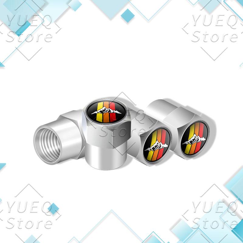 4Pcs Three-color Emblem Logo Car Wheel Tire Valve Stem Caps For Toyota TRD Tacoma Tundra 4Runner Highlander RAV4 Tyre Covers