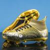 New Football Shoes Men's and Women's AG Spikes Gold Competition Student Training Shoes Artificial Turf TF Broken Nails