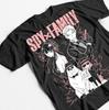Spy Family Cute Anime Black T Shirt Unisex Style