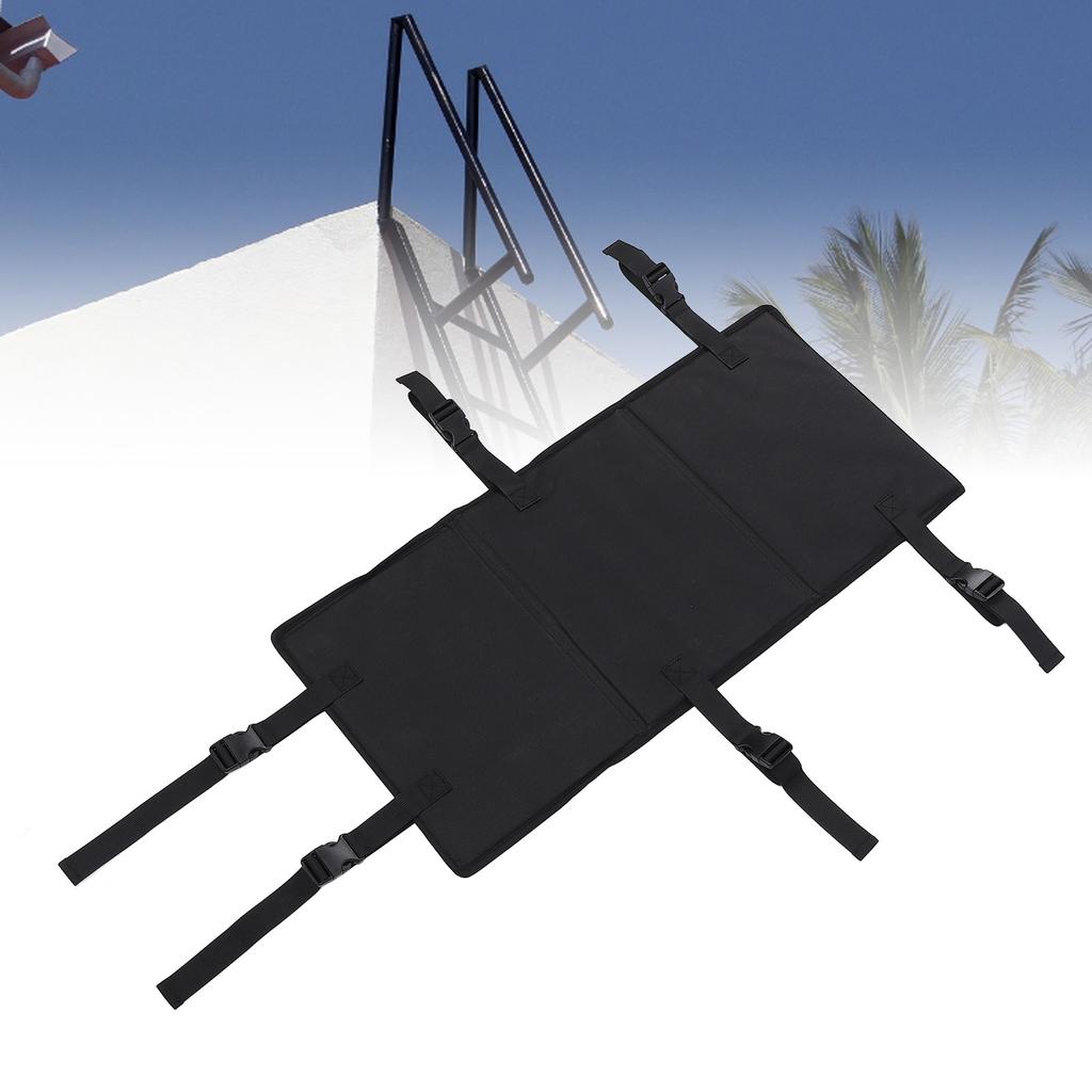 Etagenbett-Leiterabdeckung Verhindert, dass Kinder auf Leitern klettern Faltbar Mehrzweck Etagenbett-Leiter Verriegelungsschutzpolster Schwarz