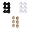 3 Pairs Bra Pads Inserts Breast for Sports Swimsuit Bikini Tops Women Split Round Cups