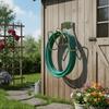 Silver Finish Wall Mounted Hose Hook Rust-Proof Garden Hose Hanger  Extension Cords Organization