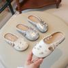 Girls' New Style Retro Rubber-soled Anti-slip Shoes, Slippers, Children's Shoes