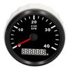 85mm 0‑4000RPM Engine Tachometer with 0.0‑99999.9H Hourmeter IP67 Waterproof Anti Fog Red Backlit for Car Truck Ship