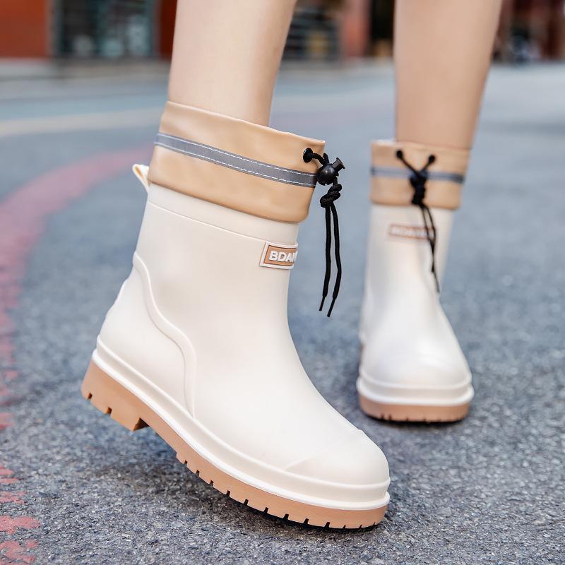 Trendige wasserdichte Damen-Reitstiefel - Rutschfest, atmungsaktives Naturkautschuk für den Ganzjahreseinsatz
