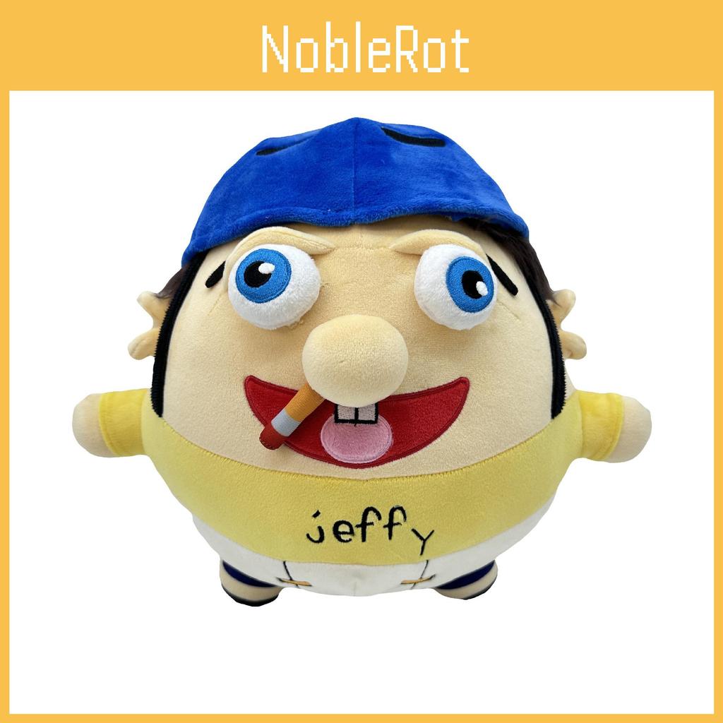 Thicc Jeffy Plush Soft And Cuddly Stuffed Animal Toy In Jeffy Color