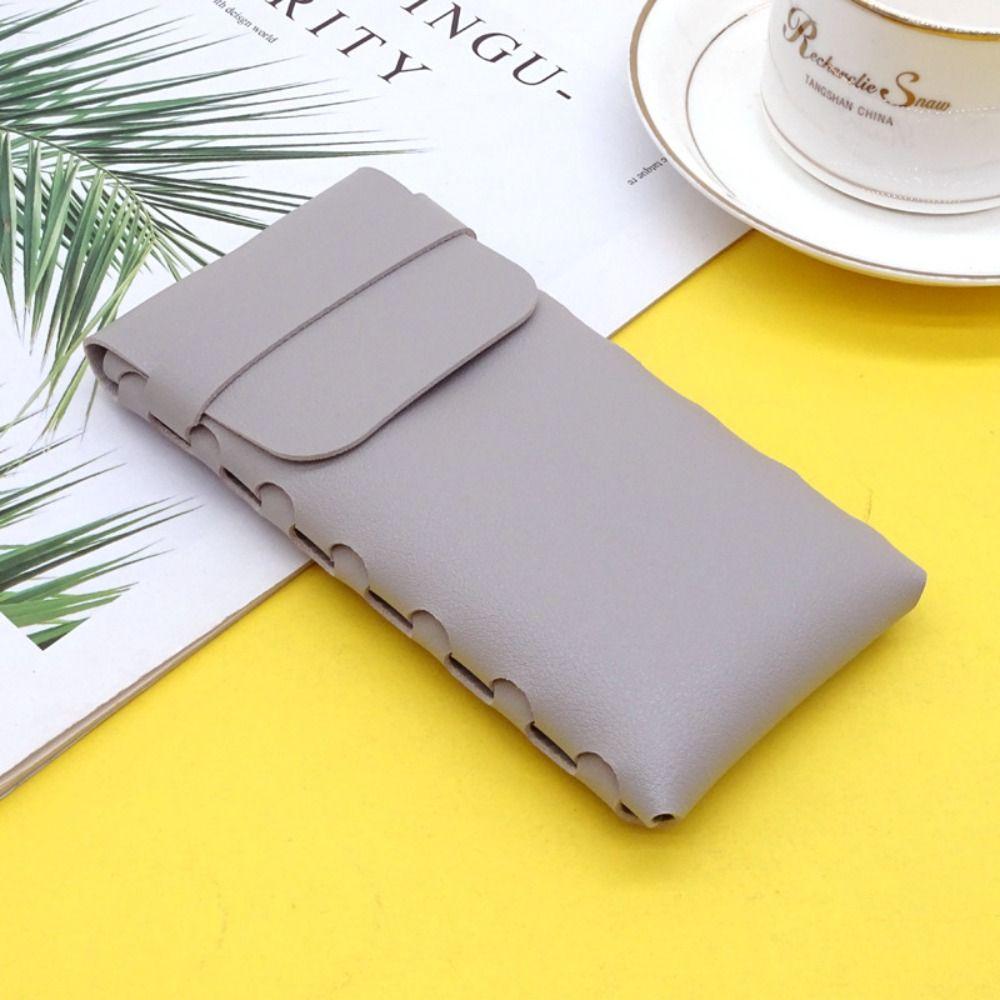 Waterproof Glasses Case Lightweight Eyeglasses Holder Leather Sunglasses Box Bag  Female/Male