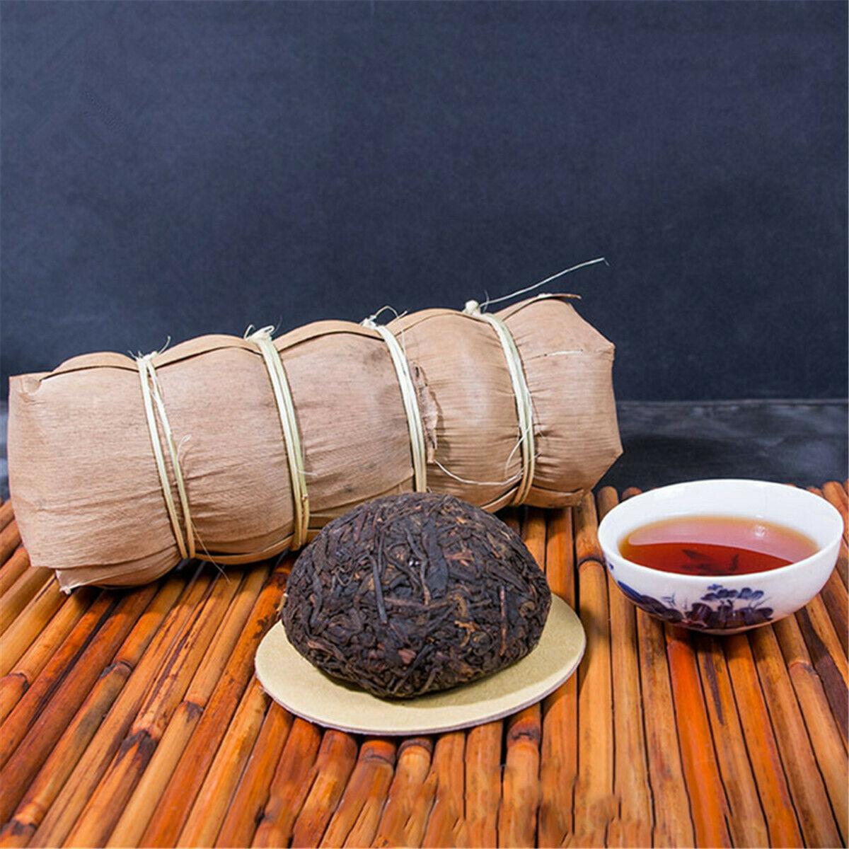 5 Stück Schwarzer Pu-Erh-Tee Erstklassiger Yunnan Original Puer Roter Tee Pu'er Tuo Cha 500g 500g