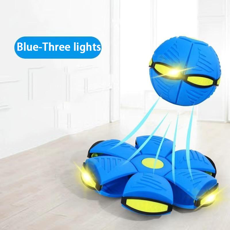 Fliegende Untertasse Hüpfball Ist Ein Langlebiges Elastisches Lustiges Hunde Haustierspielzeug Geeignet für Outdoor-Aktivitäten Bewegung Eltern Kinder Spielzeug