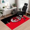Custom Name Ac Milan Printed Carpet Rug For Office Chair Living Room Bedroom Kitchen Room Decor Gifts