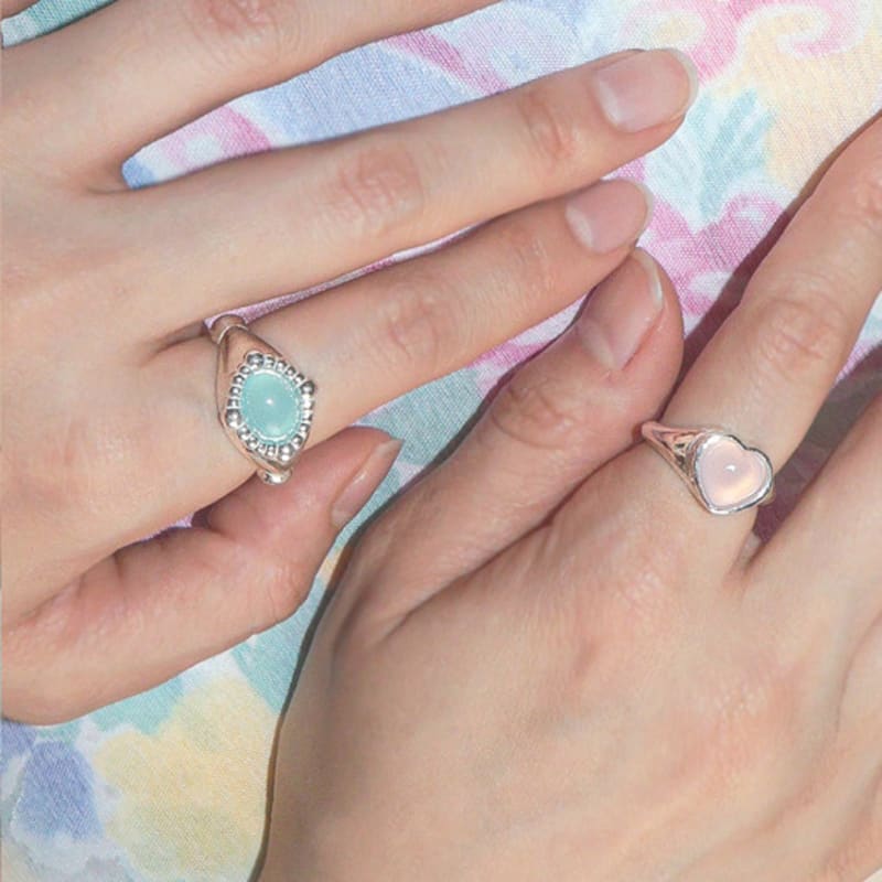 LOASI bubble oval ring