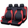 Funda de Asiento Automotriz Transfronteriza, Patrón Diamante Acolchado, Cuero PU, Cuero Sintético, Estilo Euroamericano