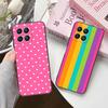 Pink Point Heart Mobile Phone Case for Honor 90 80 70 60 50 30 20 10 9 8 7 Pro S SE Lite 5G Colorful Printing Cover Pretty Cover