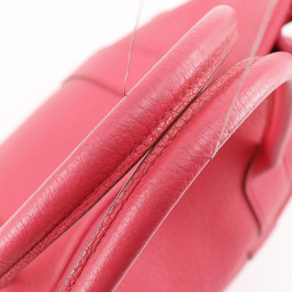 HERMES Garden party PM Tote Bag pink Negonda Women Used