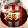 SSV Jahn Regensburg Round Area Rug,Carpet Rug for Living Room Bedroom Sofa Playroom Decor,Non-slip Floor Mat