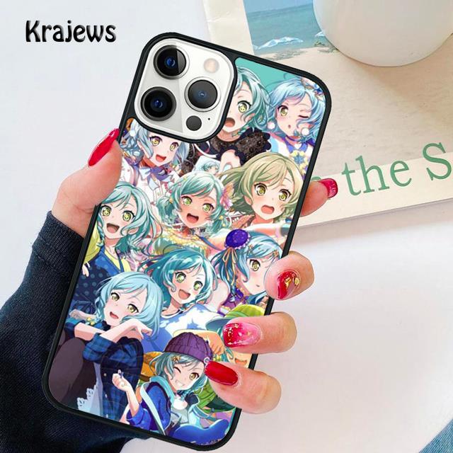 Husă Moale Anime BanG Dream Pentru iPhone 14 XR X XS Max 5S 6S 7 8 Plus SE 2020 11 12 13 Pro Max Mini Husă Telefon