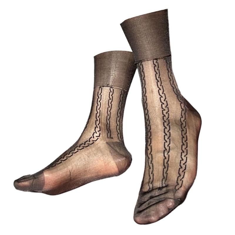 1 Pair Supportive Prom Socks Sheer Business Socks Soft Nylon Work Thin Sock Ensuring Foot Comfort for Professionals