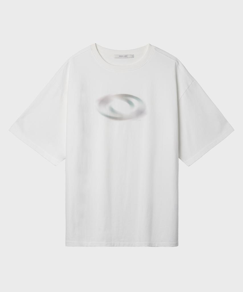 NODE LABS Dev:11 Vibration Graphic Short Sleeve T-Shirt_White