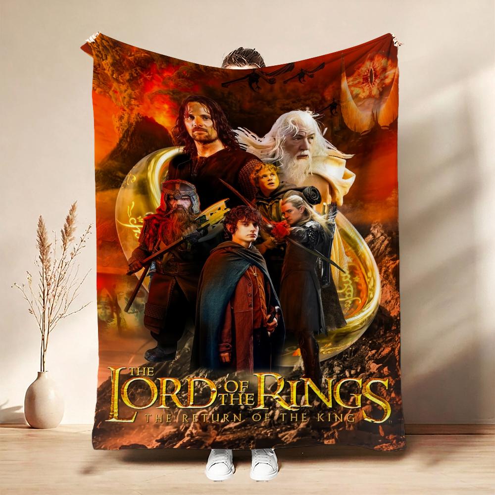 Gollum'S Epic Journey Two Towers Flannel Blanket Comfortable Skinfriendly Fleece Blanket For Living Room Office Nap Home Party Decor New Year Gift