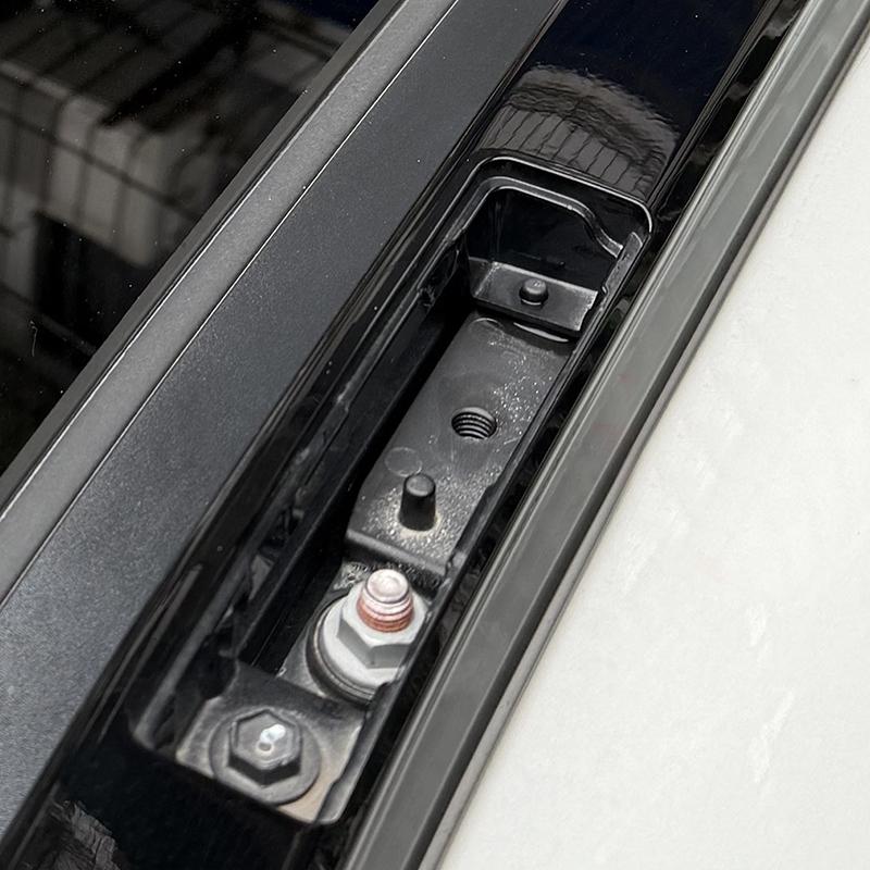 4pcs Car Exterior Roof Rails Rack End Cap Cover Shell For Toyota Rav4 2024 Replacement Accessories