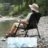 Portable Outdoor Carbon Steel Folding Chair for Picnic, Beach, Fishing, and Leisure