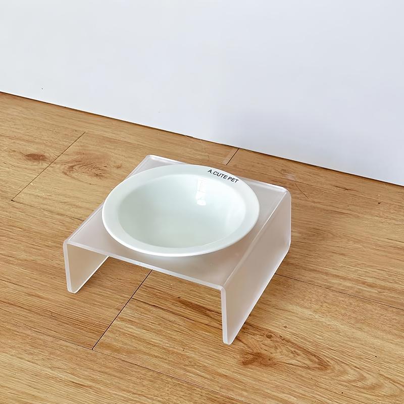 Ceramic Pet Cat Bowl Pet Drinking Water Feeding Bowl Ceramics Cat Food Dog Food Utensils Cat Dog Pet Supplies Accessories