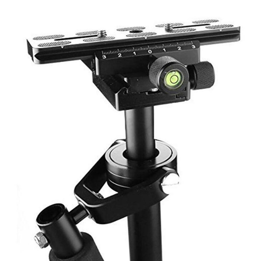 Stabilizzatore Video per Fotocamera S40 Portatile Steadycam da 15,8"/40cm per DSLR Steadicam Video AEE con Piastra a Rilascio Rapido