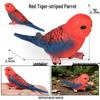 Children's Static Wild Animal Bird and Parrot Figure Set