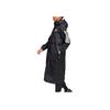 Adidas Terrex Windproof Warm Hooded Casual Long Cotton Coat Women Coats Black FT2547