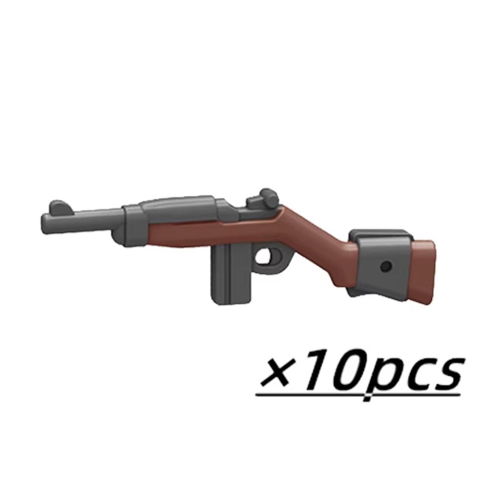 Military Building Blocks Solider Figure US Soviet Two-color 98K Gun Bobosha Anti-Tank Weapons Army Accessories MOC Toys Kid J010