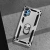 Coque de protection rigide avec anneau support pour Samsung Galaxy A32 5G - PROSHOP - Argenté